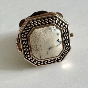 Barse locket ring